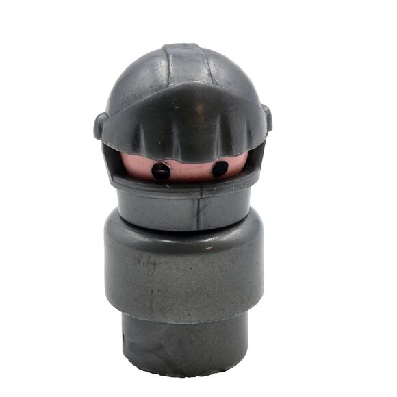 Fisher Price Play Family Little People Castle Medieval Knight Figure Vintage Toy - Picture 1 of 7